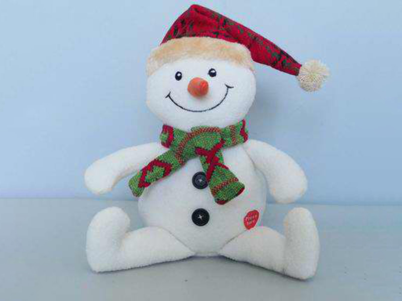 Singing And Shaking Head Snowman