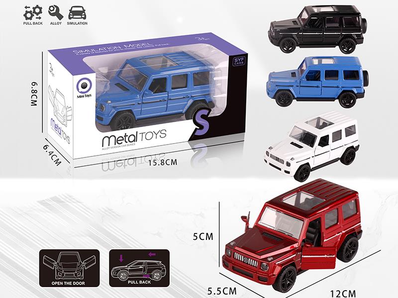 Pull Back Alloy CarMercedes-Benz G-Class Car