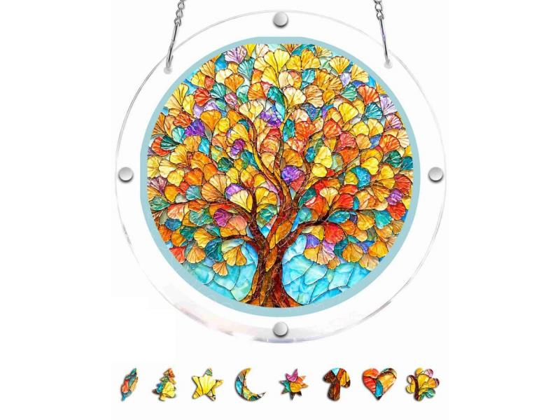 8.9-Inch Acrylic Jigsaw Puzzle