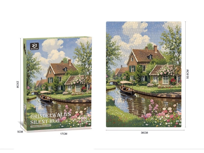 Oil Painting Puzzle (500 Pieces)