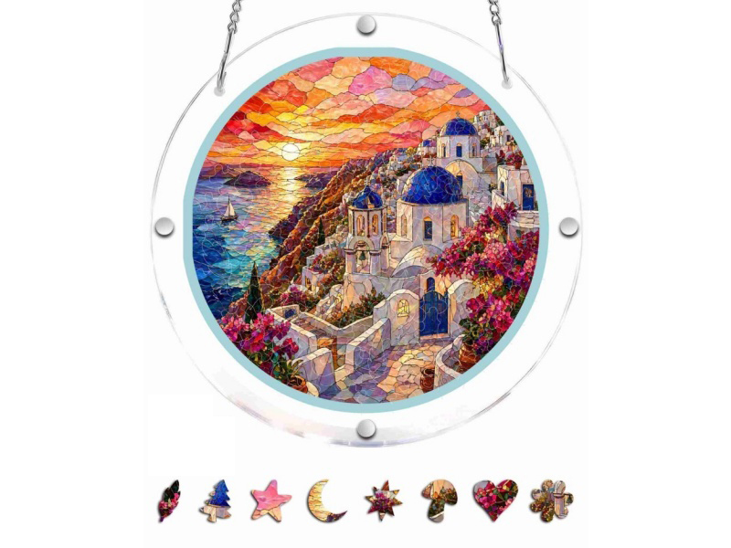 8.2-Inch Acrylic Jigsaw Puzzle