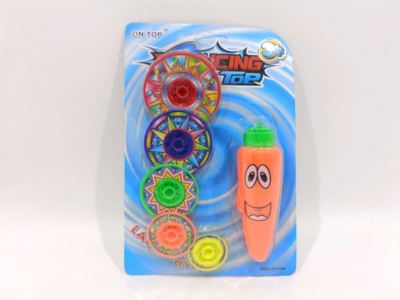 Five-Layer Solid Gyroscope Of Carrot