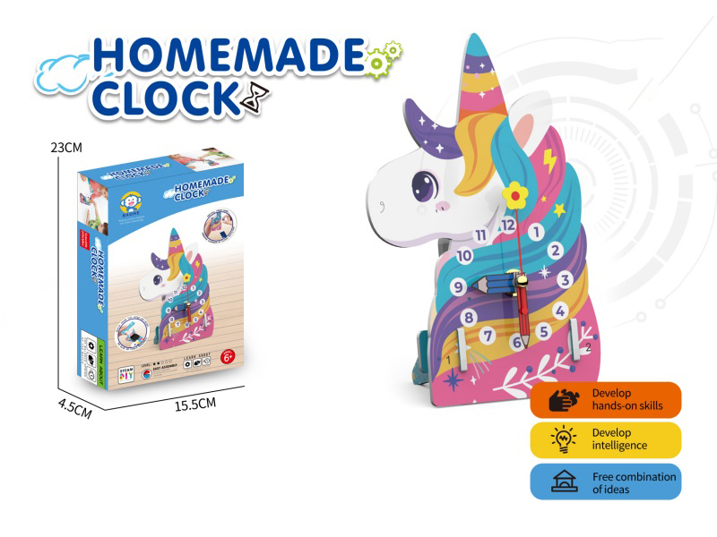 DIY Clock Physics Experiment Toys