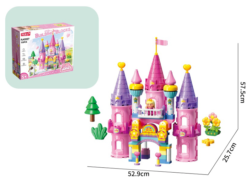 Dream Castle Building Blocks 115pcs