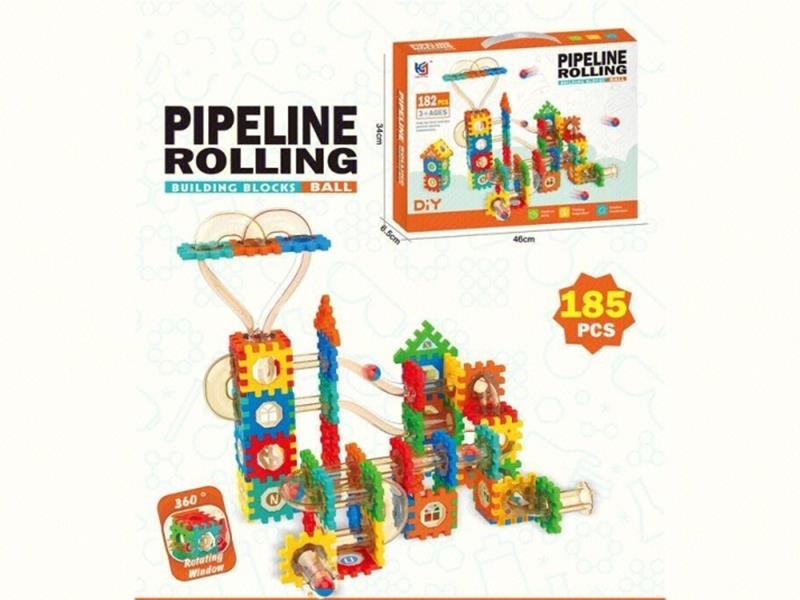 Rolling Ball Track Building Blocks