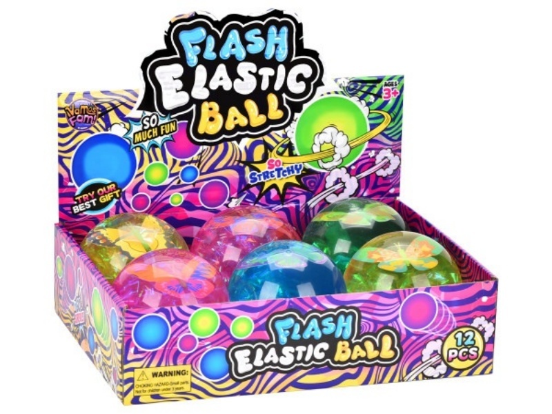 10Cm Flash Bouncing Water Balloons, 6Pcs/ Box