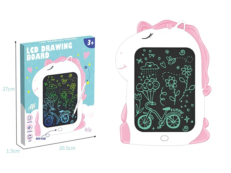 8.5" Cartoon Unicorn LCD Writing Board(Monochrome)