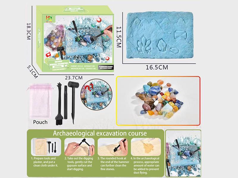 Natural Mineral Archaeology Excavation Toys