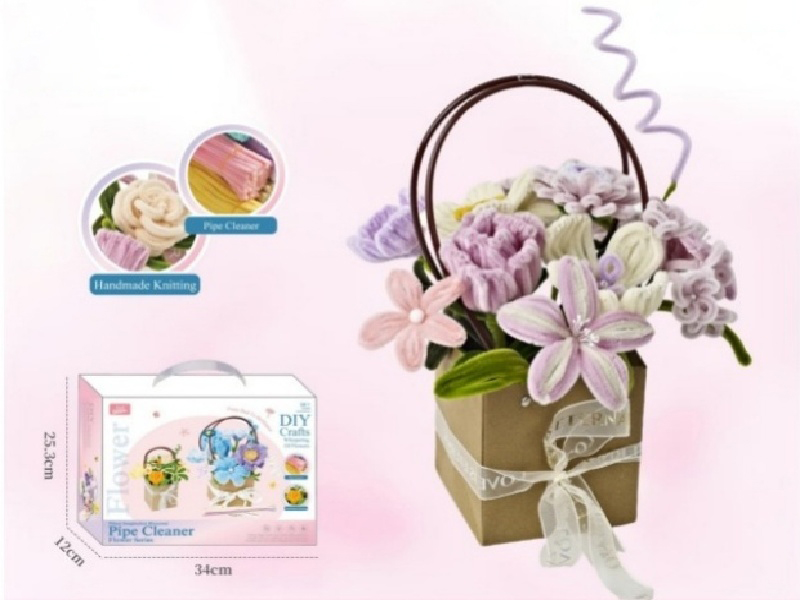 Sweet And Soft Diy Twisty Stick Gift Box Bouquet