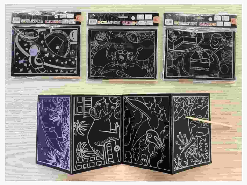 4 Even Scraping Card