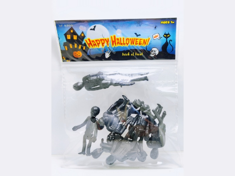 Halloween Skeleton Soft Shells, 12Pcs