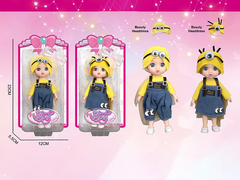 6 Inch 12-Joints Fashion Doll