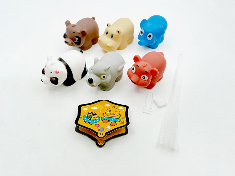 Vinyl Critters With Bb Whistles