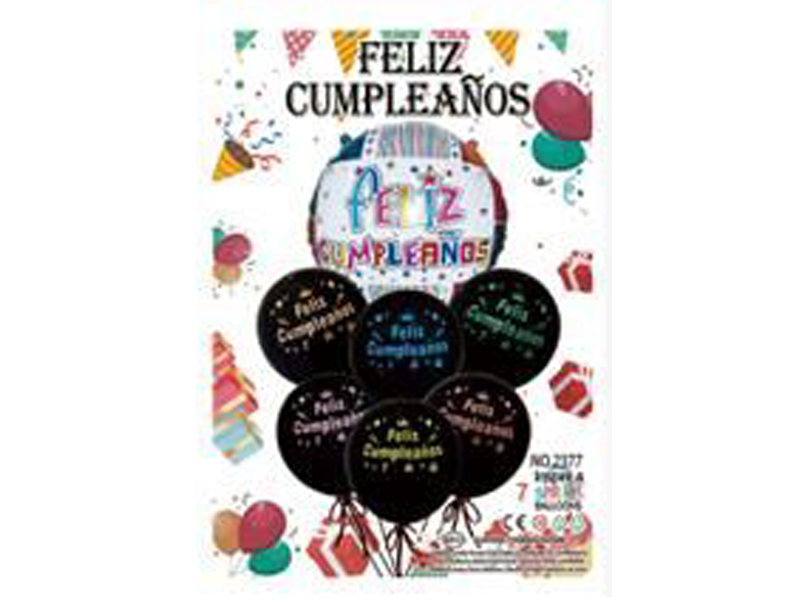 A 7-Piece Set For A Spanish Birthday