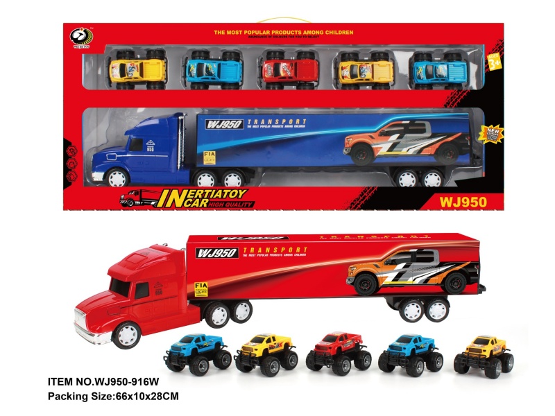 Friction Container Car