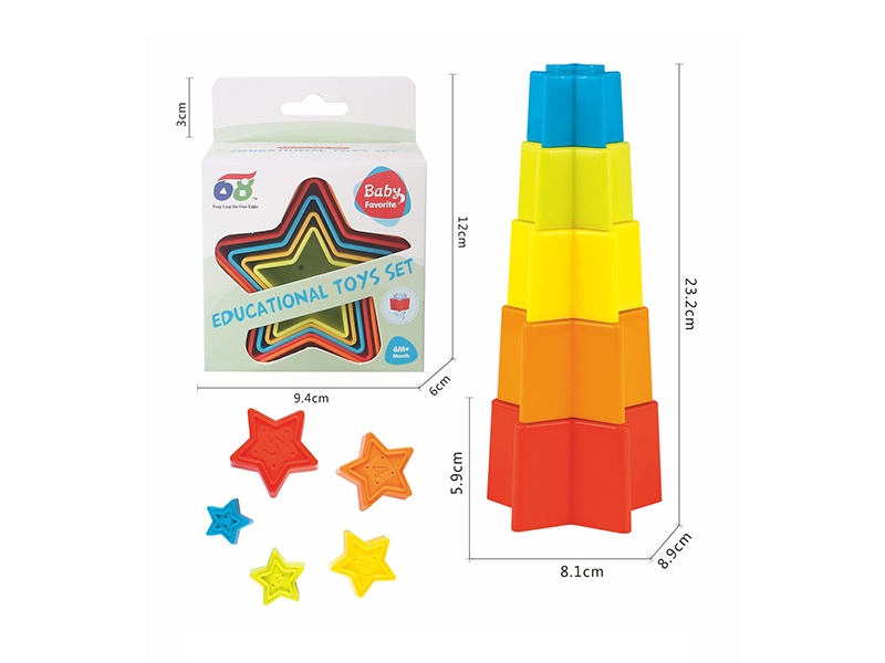 Pentagram Digital Jenga