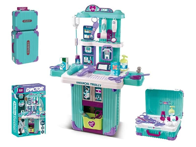 Doctor Play Set Trolley Case