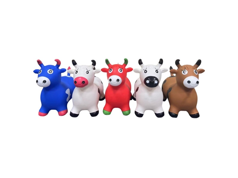 Inflatable Painted Cow (With Music)