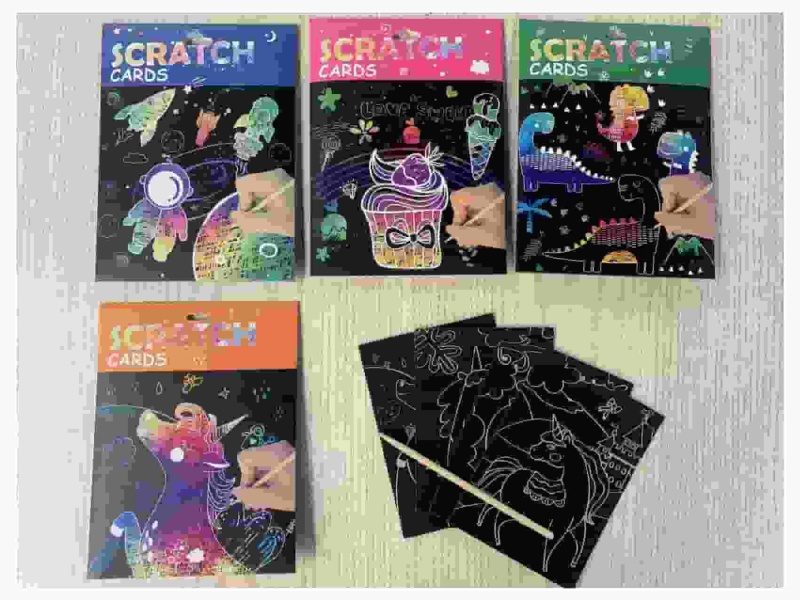 Small Envelope Scratchboard