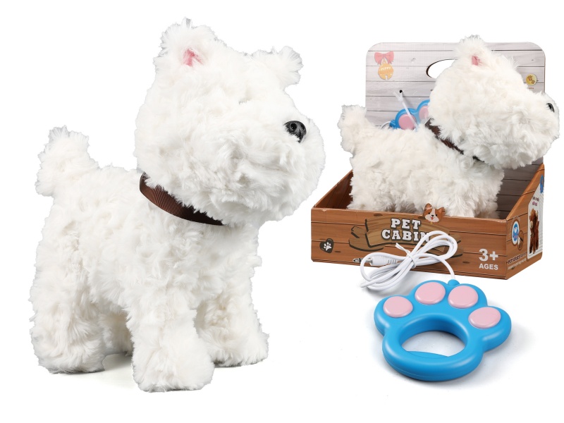 Electric Plush Dog Toy