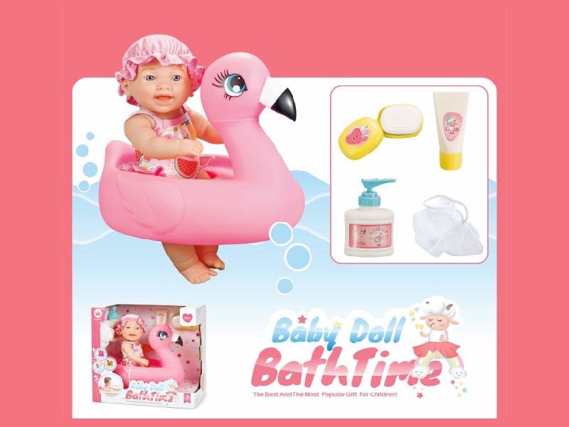 10-Inch Swimming Ring + 10-Inch Figurine