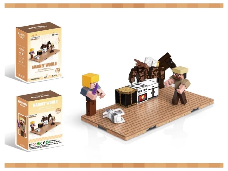 Magnetic Building Blocks-Return from the hunt