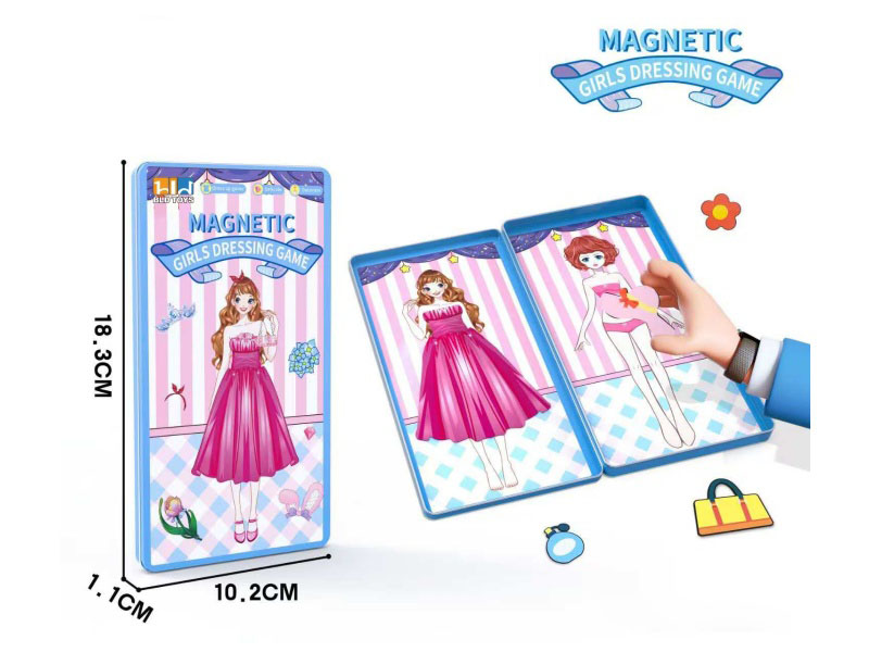 Magnetism Girls Dressing Game