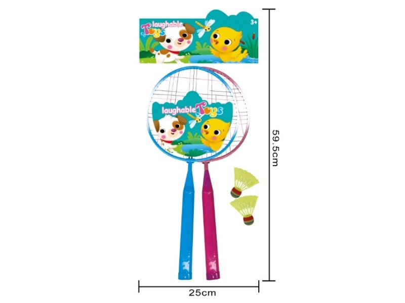 Cartoon Badminton Racket