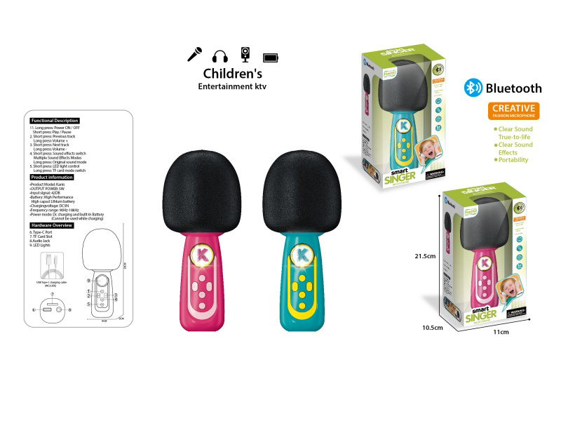 Bluetooth Lighting And Music Microphone