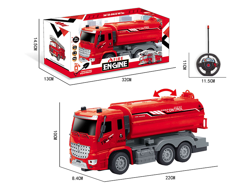 1:30 2CH Remote Control Fire Engine