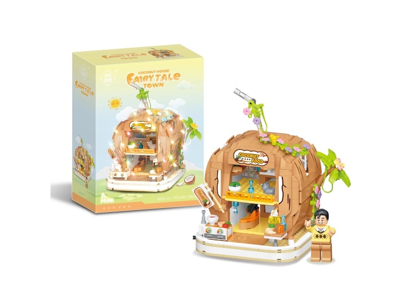 Coconut House Building Blocks 783pcs