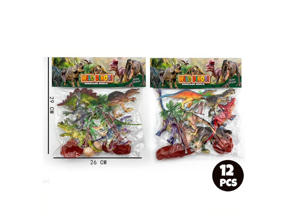 Dinosaur Combination: 12 Pcs