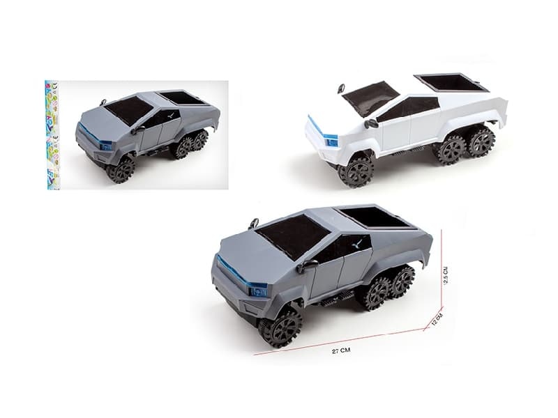 1:16 Six-Wheel Tesla Pickup Friction Car