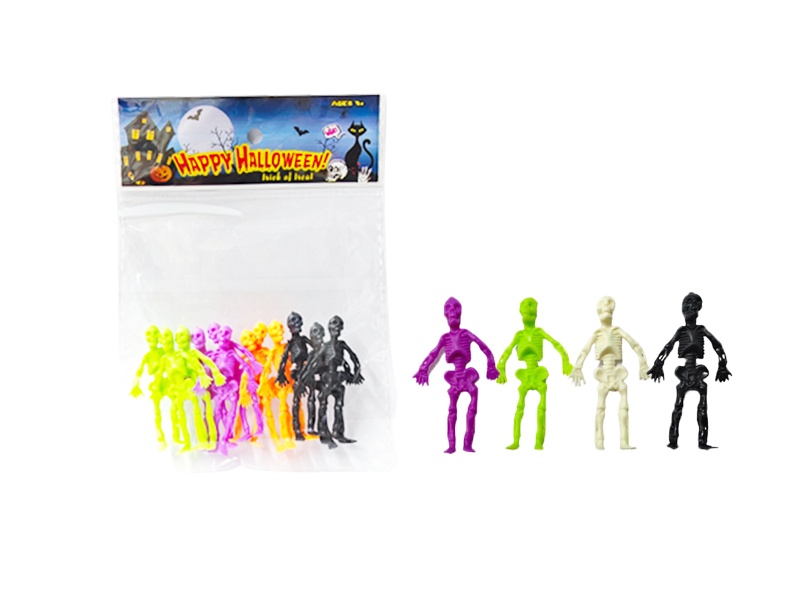 Color Skeleton Number Two, 12Pcs
