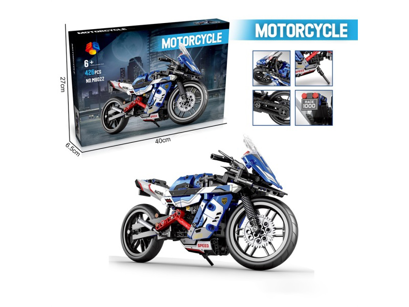 A New Diy Building Block Motorcycle