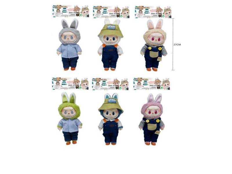 Rabbu Rubber Face Plush Doll