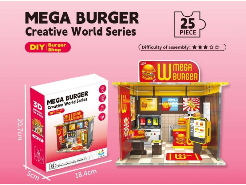 A Simple Version Of A Hamburger Shop