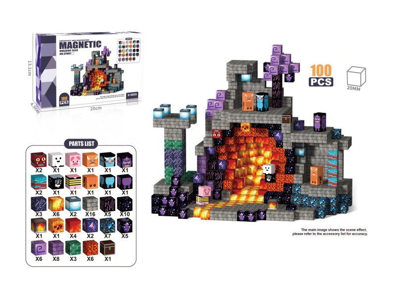 My Magnetic Cube World 2.0cm-100PCS