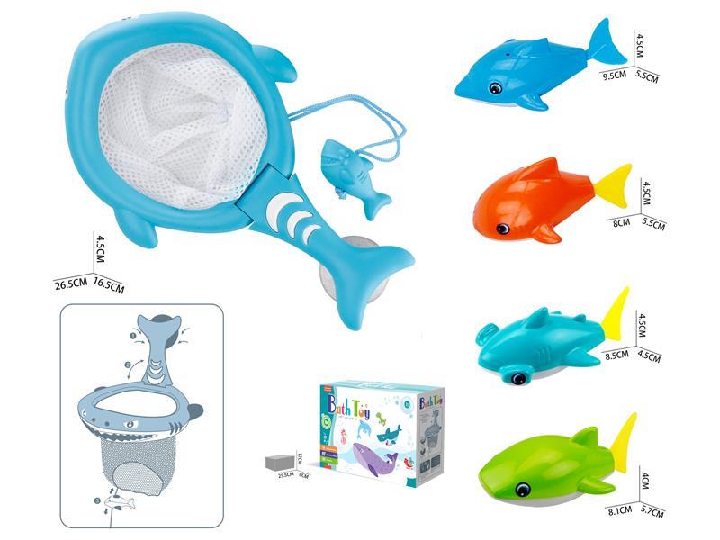 5PCS Bath Scoop Net Toys Set