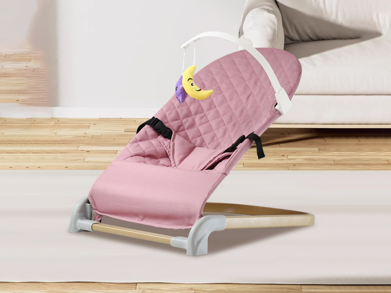 Baby Rocking Chair With Educational Plush Toy