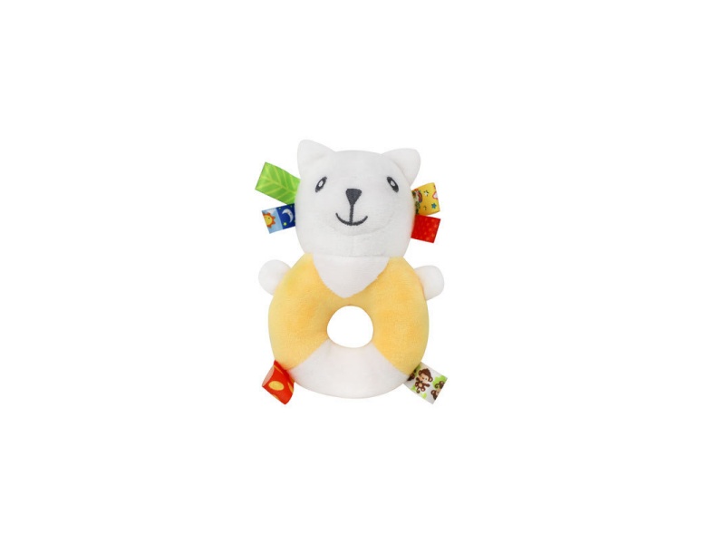 Bb Called The Yellow Bear Baby Soothing Plush Hand-Cranked Ring