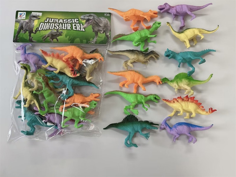 Pvc Dinosaur Set 12Pcs