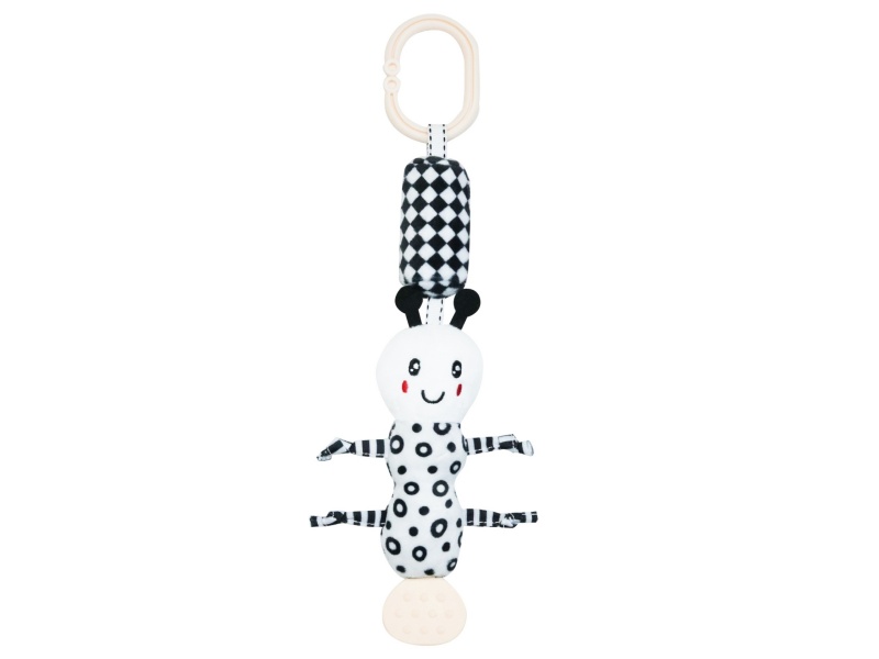 Bee Tooth Gel Baby Plush Wind Chime Pendant