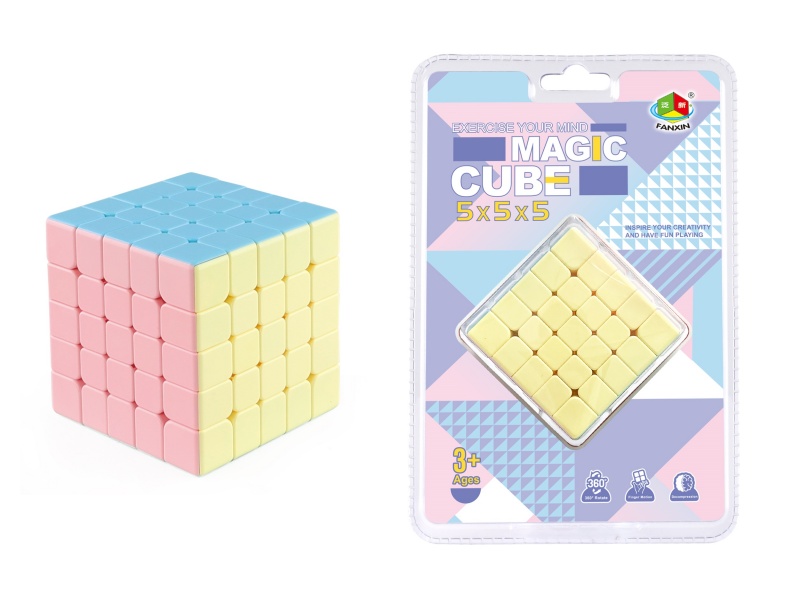 5×5×5 Macaron Color Rubik's Cube