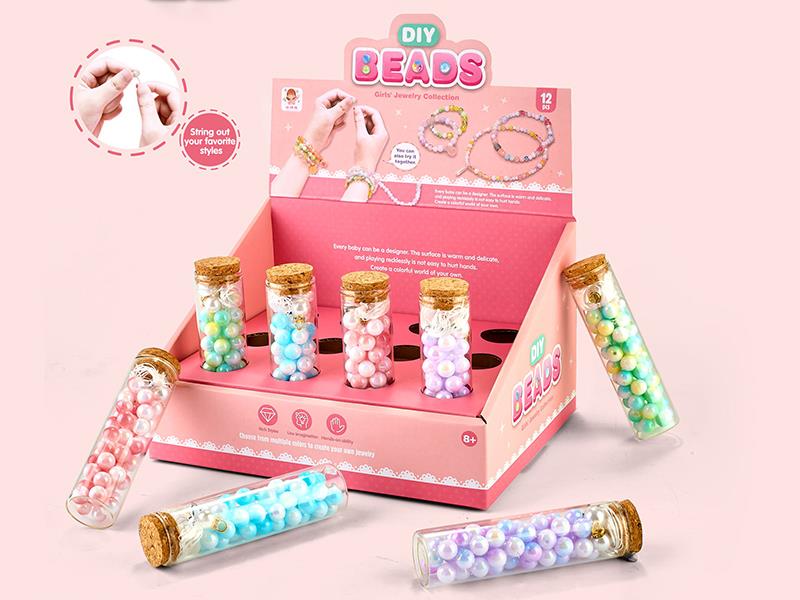 DIY Beads(Glass Bottles)12PCS