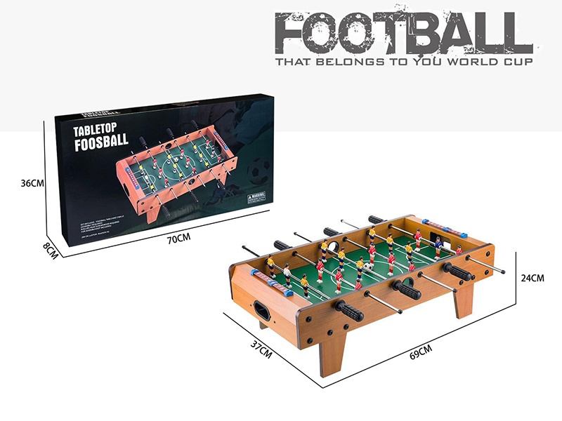 Wooden Tabletop Football