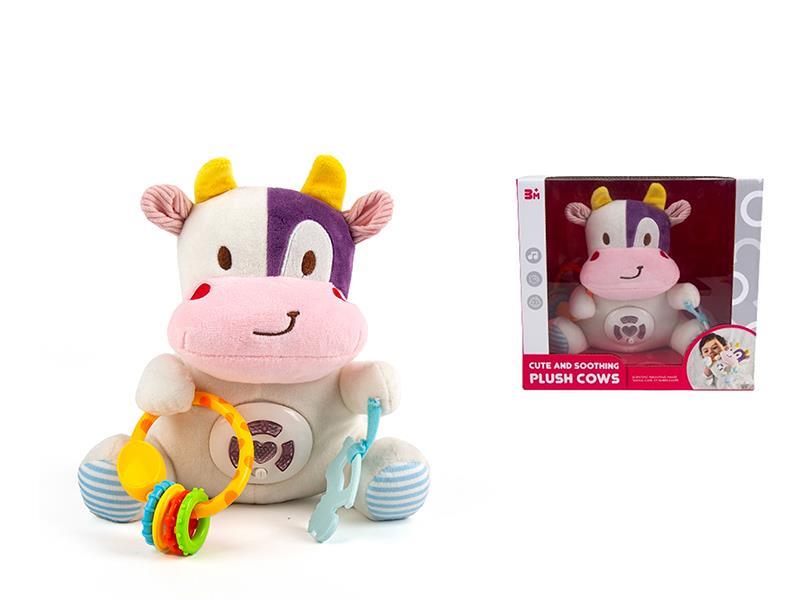 Baby's Partner Plush Cow(Music)