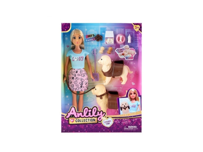 11.5-Inch Solid Doll (Brown Skin Color)
