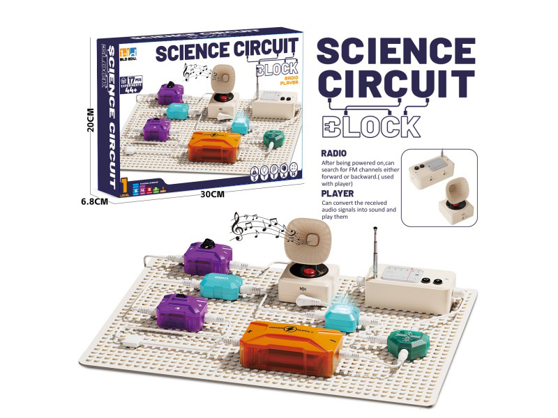 Circuit Building Blocks: Radio + Speaker + Indicator Light