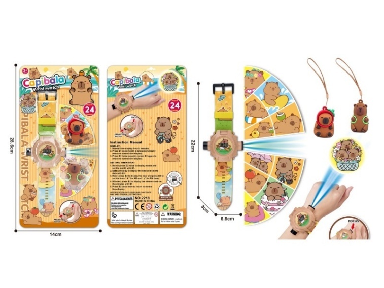 Lapipbara Projection Watch (With Figurine)